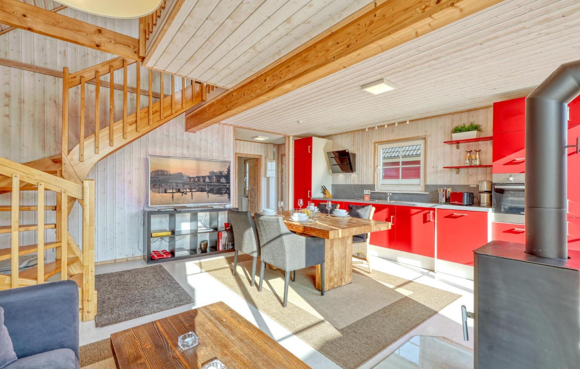 Two-Bedroom Holiday Home in Zerpenschleuse Buitenkant foto