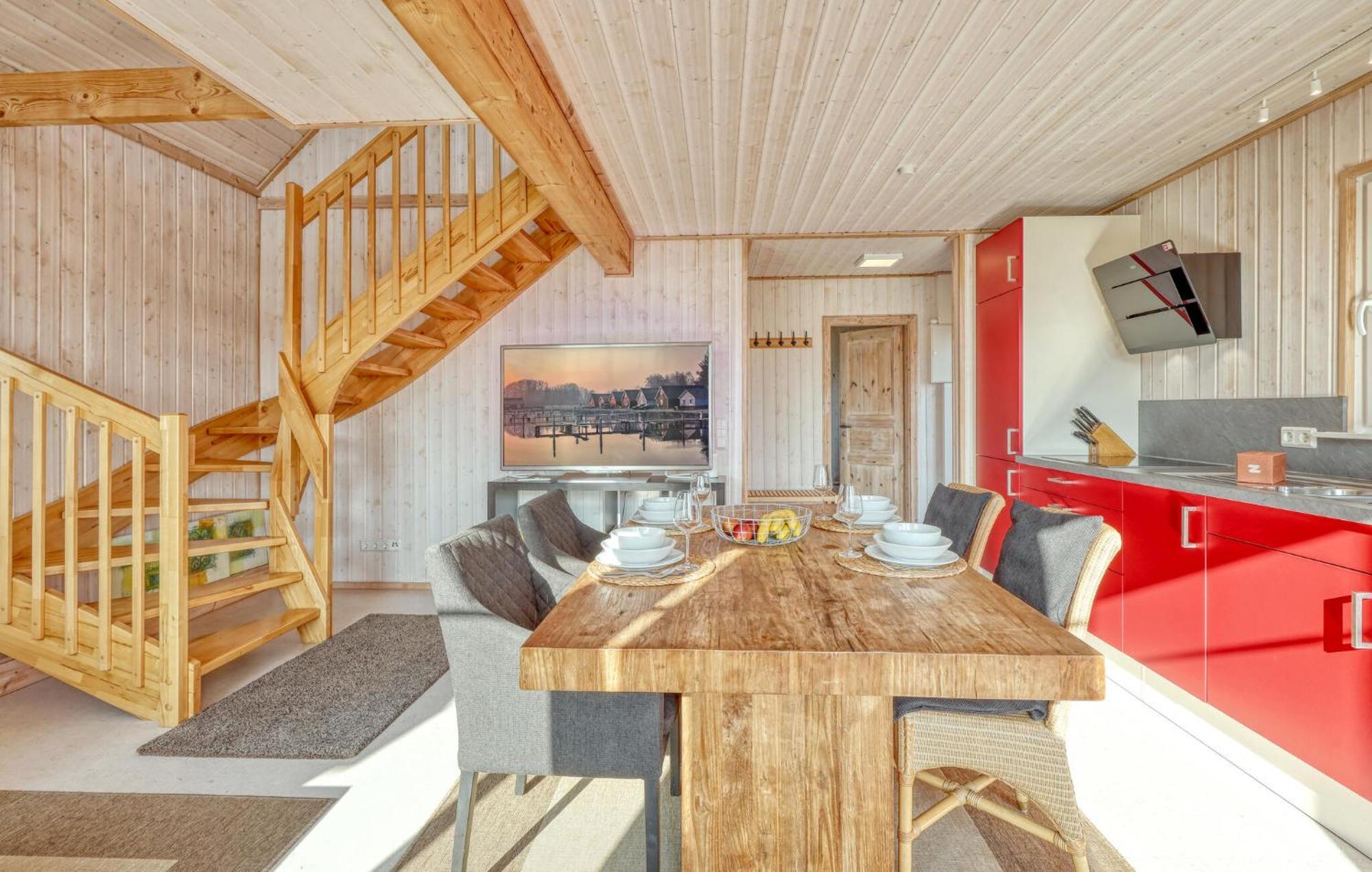 Two-Bedroom Holiday Home in Zerpenschleuse Buitenkant foto